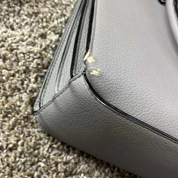 Victoria’s secret Gray Leather Tote Bag - Picture 3 of 14